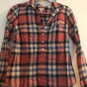 Button down pullover